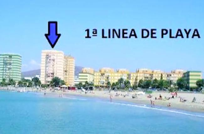 Fantástico apart. en 1°linea playa 5min Gibraltar La Línea de la Concepción Exterior foto